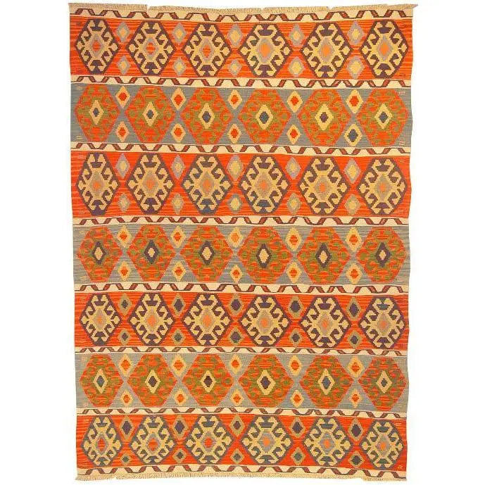 One Of The Kind Ardabil Persian Kilim 8'6" x 6'0"